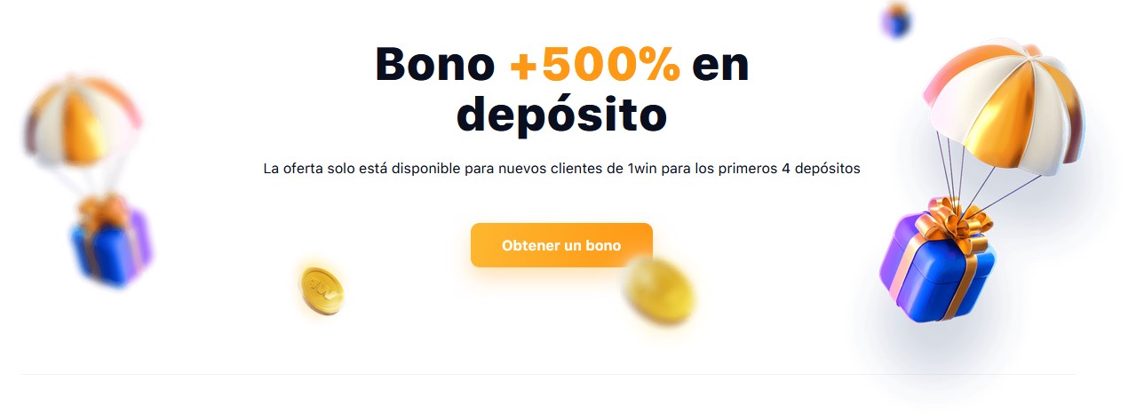 bono primer depósito 1 win